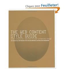 The Web Content Style Guide: The Essential Reference for Online Writers, Editors and Managers