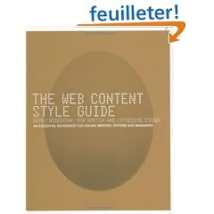 The Web Content Style Guide: The Essential Reference for Online Writers, Editors and Managers