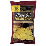 Good Health Kettle Style Olive Oil Potato Chips, Cracked Pepper & Sea Salt, 5-Ounce Bags (Pack of 12) ~ Good Health