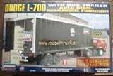 Lindberg Dodge L-700 with Box Trailer
