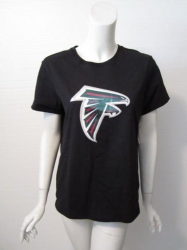 Reebok womens Atlanta Falcons blk iridescent top M