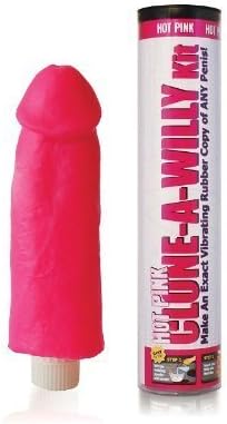 Bundle Package of Clone-A-Willy: Hot Pink And A bottle of Wet Original Gel 3.5oz. by Empire Laboratories, Inc.