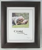 Review Craig Frames Inc.  / New Gift Picture frame set (4) 10x13 dark walnut w/glass & back
