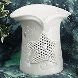 White Star Decoration Collectible Porcelain Oil Burner Aromatherapy