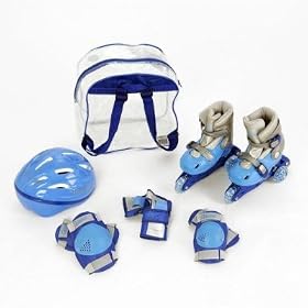Ozbozz - TriLine Combo Skate Blue Shoe Size 2 - 5
