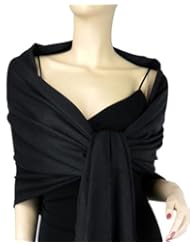 From Amazon.com. Click for details:
 Apparel: Pure Pashmina Wrap Black 2 Ply Apparel: Pure Pashmina Wrap Black 2 Ply