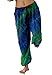 Treasures of Thailand Real Tie Dye Pants Unisex Harem Hippy Beach Casual Wear Purple