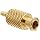 Female Luer Lock Fitting to Tube Brass Tube ID 1/4" .260" Barb OD