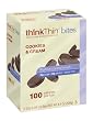thinkThin BITES 100 Calorie Cookies and Cream, Gluten Free, 5-Count, 4.4-Ounce Boxes (Pack of 6)