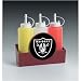 Oakland Raiders NFL Condiment Caddy