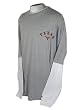 Russell Athletic University of Texas Big & Tall Long Sleeve Hangdown Crew Tee Shirt