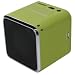 MusicMan TXX3529 Mini Soundstation (MP3 Player, Stereo Lautsprecher, Line In Funktion, SD/microSD Kartenslot) gr�n