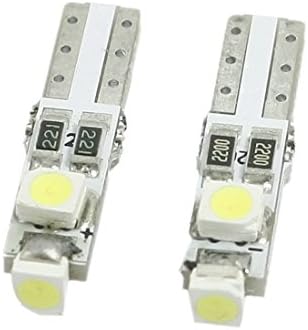 1 Pcs White 1210 3 SMD LED Light T5 Car Auto Wedge Bulb Lamp