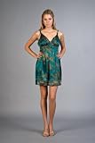 Twisted Shoulder Silk Cami Dresses by Hale Bob