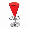 Sugarcone Barstool - Red/ Black