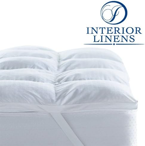 Queen - Mattress Pad Topper, 60" x 80" x 2" Thick - 100% polyester