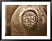 Antique Wine Bottle with Molded Seal, Chateau Belingard, Bergerac, Dordogne, France Framed Art Poster Print by Per Karlsson, 49x39