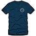 Reflective Firefighter EMT Navy Blue Moisture Wicking Duty T-shirt