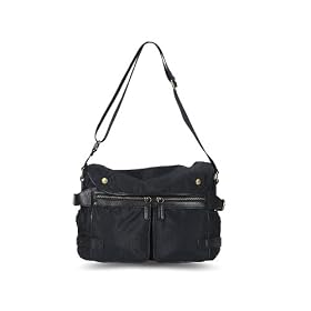 Bedford Nylon Messenger, Black