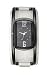 DKNY NY3947 Ladies Analogue Watch, White Leather Strap with Grey Stainless Steel Detail & Grey Dial with White Hands & Indexes