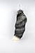 Extra Large Silver Fox Tail Natural Color 20