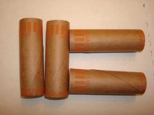 Pre-formed Coin Wrappers, 50 Count, Quarters