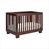 Bundle-23 Modo 3-in-1 Convertible Crib in Espresso (3 Pieces) Color: Espresso