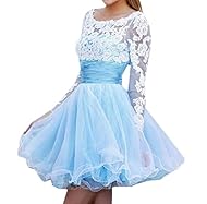 Sexy Backless Lace Cotton/Polyester Spring Summer Long Sleeves Wedding Dress 