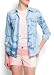 Mango Women's Tie-dye Denim Shirt, 6, Navy