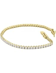 Classic Round Cut Diamond Tennis Bracelet 4.00 Carat 2.7mm