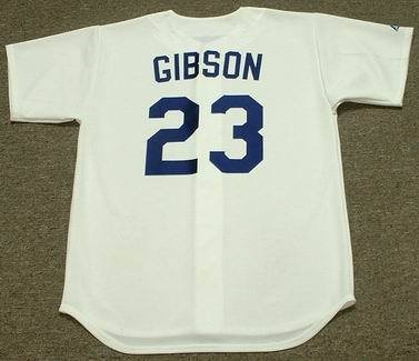 KIRK GIBSON Los Angeles Dodgers 1988 Majestic Athletic Cooperstown Throwback Baseball Jersey, XL