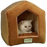 Armarkat Brown Cat Bed Size, 18-Inch by 14-Inch