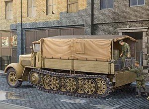 Trumpeter 1507 - German Sonderkraftfahrzeuge 7 Mittlere Zugkraftwagen 8t Late Version
