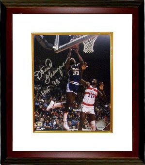 David Thompson Signed Denver Nuggets NBA 8x10 Photo HOF 96 Custom Framed