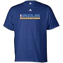 adidas Memphis Grizzlies Navy Blue True Court T-shirt