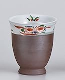 南蛮赤万歴湯呑　【長湯呑】