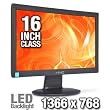 I-Inc IK161ABB 16 Widescreen LED Monitor