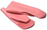 SiliconeZone Pair Of Oven Mitts, Pink
