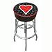 Bar Stool - Four Aces Heart Logo, Model# FA1000H