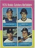 1975 Topps Gary Carter Baseball Rookie Card In Protective Display Case