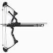 Airowgun Cutter Blowgun - Black