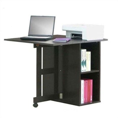 4D Concepts Folding Desk, Espresso
