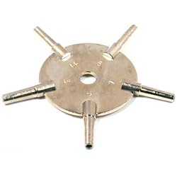 Pocket Watch Keys Clock Winding Setting 5 in 1 Tool Hub