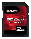 EMTEC 2 GB Class 4 60x SD Flash Memory Card EKMSD2GB60X
