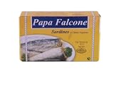 PAPA FALCONE - Sardinen in Pflanzen�l 125 g 10er Packung