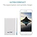Blithe Portable Pocket Charger-2600mAh ultrathin credit card Power Bank with Built-In Micro USB & Apple Lightning Cable For Apple iPhone iPad Samsung Galaxy and Other (Micro USB)