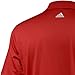 adidas Men's puremotion climacool 3-Stripes Sleeve Polo - Red/White - X-Large