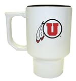 NCAA Utah Runnin Utes 17-Ounce Classic Series Ceramic Travel Mug