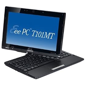 Asus Eee PC T101MT-EU17-BK 10.1-Inch Convertible Tablet (Black)