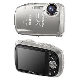 Fujifilm FinePix XP10 Digital Camera - Silver (12MP, 5x Optical Zoom) 2.7 inch LCD